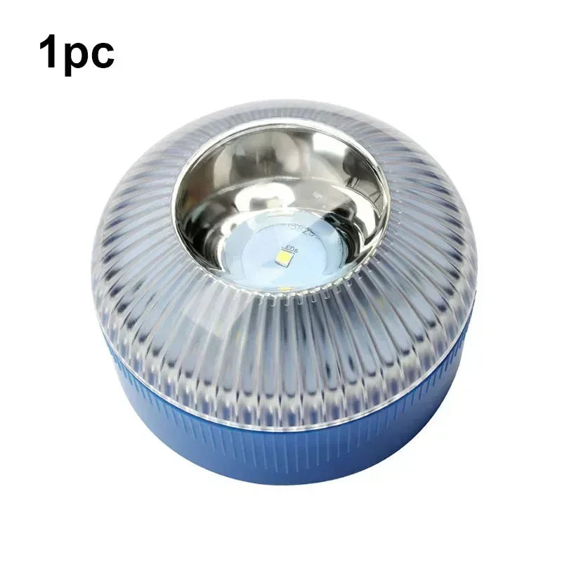Led Car Emergency Light Flashing Light Magnetic Induction Road Accident Light Portable Strobe Warning Light Safety Accessory