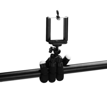 Phone Tripod - Mobile Camera Holder Clip, Smartphone Monopod, Octopus Mini Tripod Stand