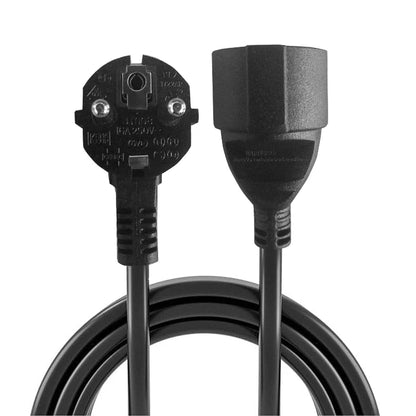 EU Power Extension Cord Euro CEE7 Schuko Mains Power Extension Cable Male to Female Schuko Extension Power Cord 5M/3M/1.5M/1M