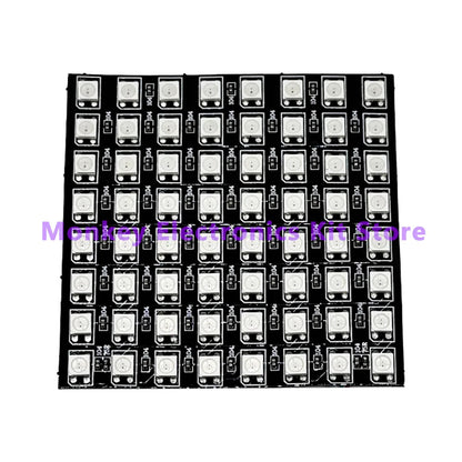1PCS 8x8 WS2812 LED 5050 RGB 64 Bit LED Matrix Module