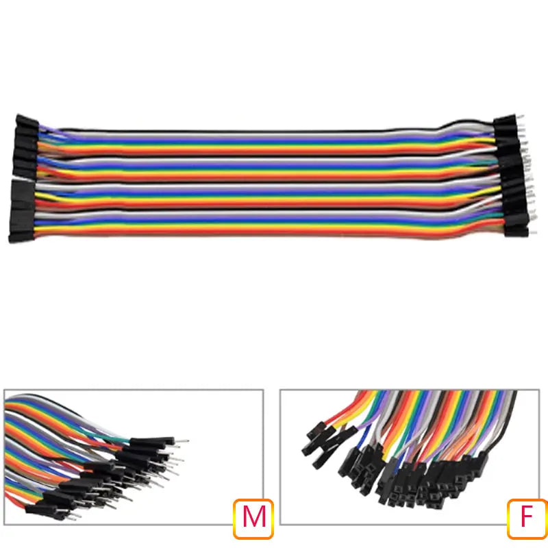 20PIN Cable Dupont Line 10cm 20cm Male To Male Female To Female Male To FeMale Jumper Dupont Wire Cable for PCB DIY KIT