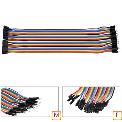 20PIN Cable Dupont Line 10cm 20cm Male To Male Female To Female Male To FeMale Jumper Dupont Wire Cable for PCB DIY KIT