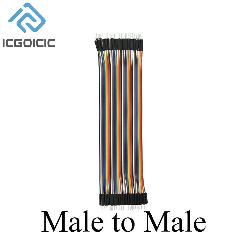 120PCS Dupont Line 10CM 20CM 30CM 40Pin Male to Male + Male to Female Female to Female Jumper Wire Dupont Cable for DIY KIT