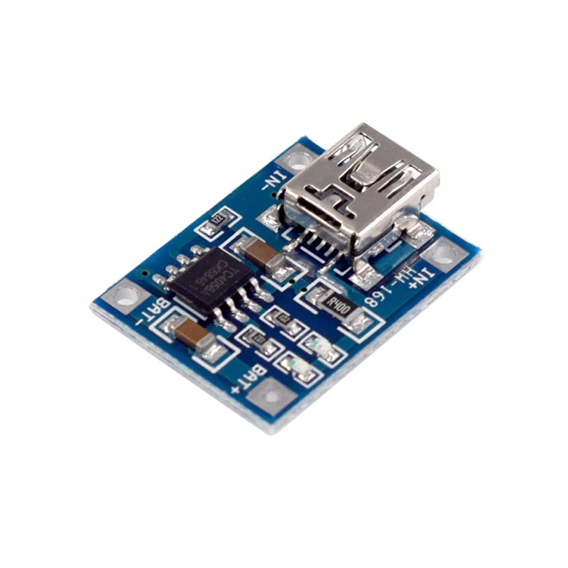 Micro Type-c USB 5V 1A TP4056 Lithium Battery Charger Module Charging Board With Protection Dual Functions Current Protection