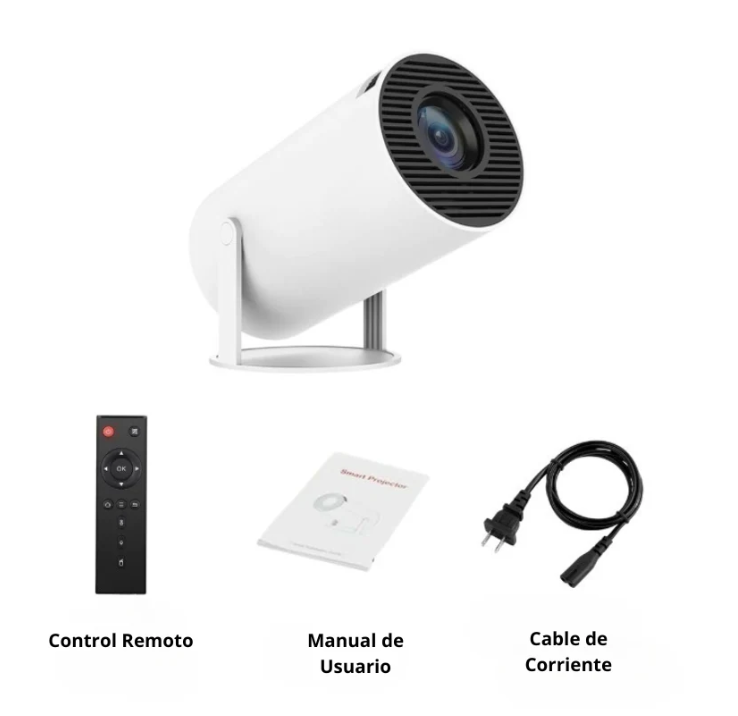 Magcubic HY300 Pro+ 4K Android 11 Portable Projector 8000 Lumens WiFi 6 BT5.4 Outdoor Theater 5W HiFi Speaker 720P HD Supported