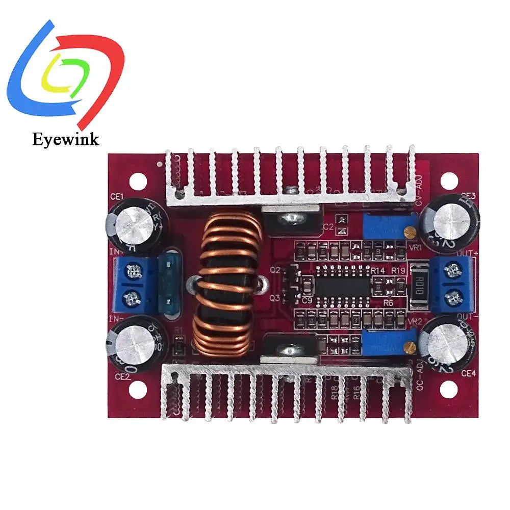 DC 400W15A Constant Current Boosting Module Supply LED Driver 8.5-50V to 10-60V Voltage