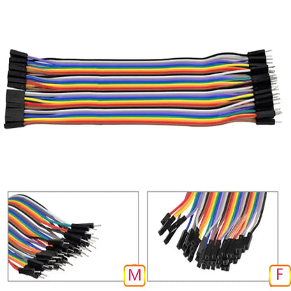 20PIN Cable Dupont Line 10cm 20cm Male To Male Female To Female Male To FeMale Jumper Dupont Wire Cable for PCB DIY KIT