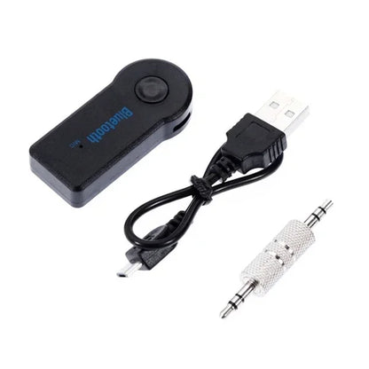 Car Bluetooth 5.0 Audio Receiver 3.5mm 3.5 AUX Jack Stereo Music Car Transmitter Speaker Amplifier Wireless Adapter with Mic