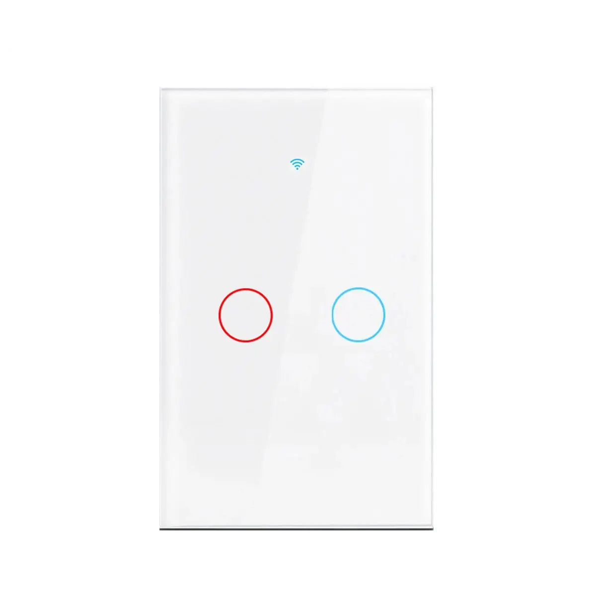 Tuya App US WiFi Smart Wall Switch 1/2/3 Gang No Neutral Wire Touch Sensor LED Light Switches Smart Home Alexa Google Home