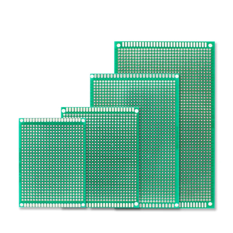 5pcs/lot Universal Circuit Board Single Sided PCB 2x8cm 3x7cm 4x6cm 5x7cm 6x8cm 7x9cm 8x12cm 9x15cm Prototype Board for Arduino