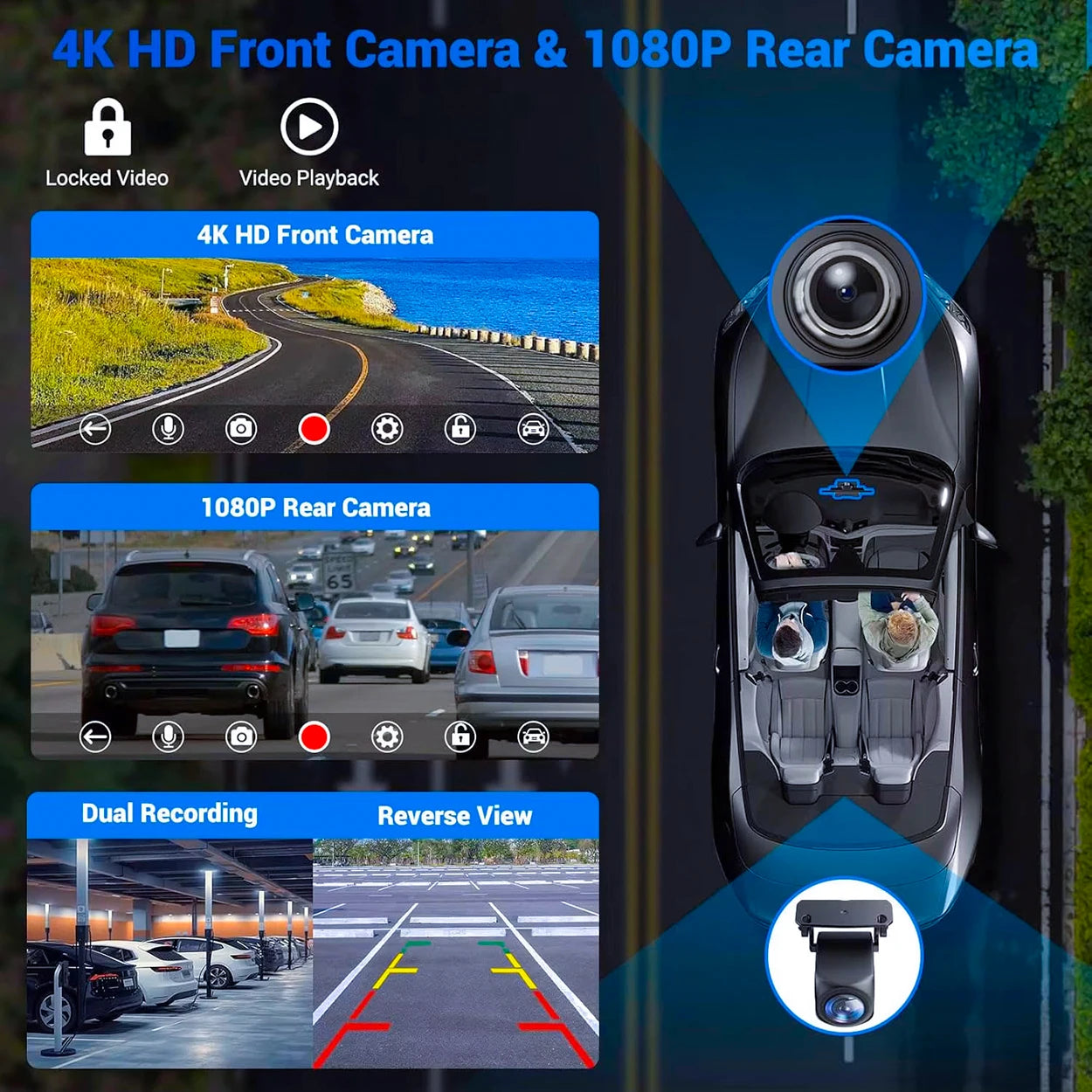 Pionray 7/10 inches android auto Universal Portable CarPlay for Car Screen Car Radio Video Wireless Carplay Screen for Apple