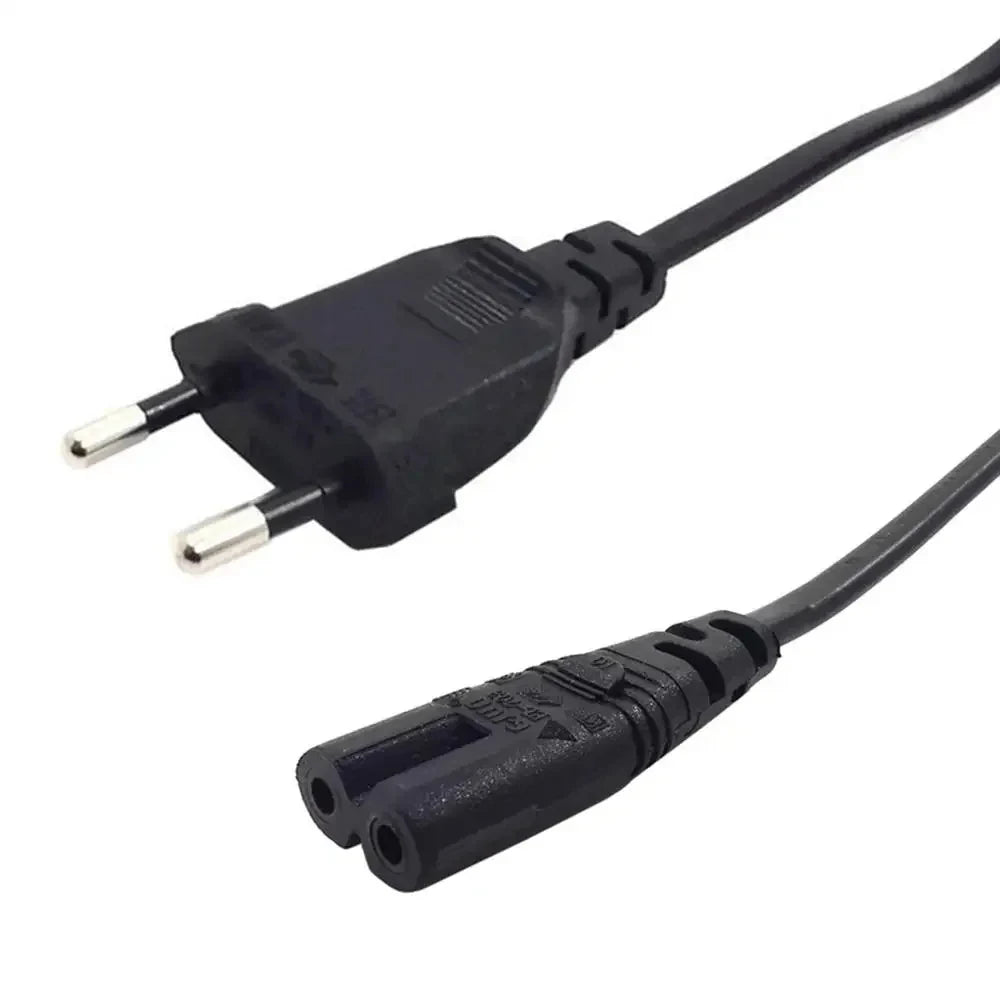 EU To IEC 320C C7 AC power cord Schuko CEE7/16 to C7  Firgure 8 Power lead cable for samsung Philips Sony LED TV 3m/5m