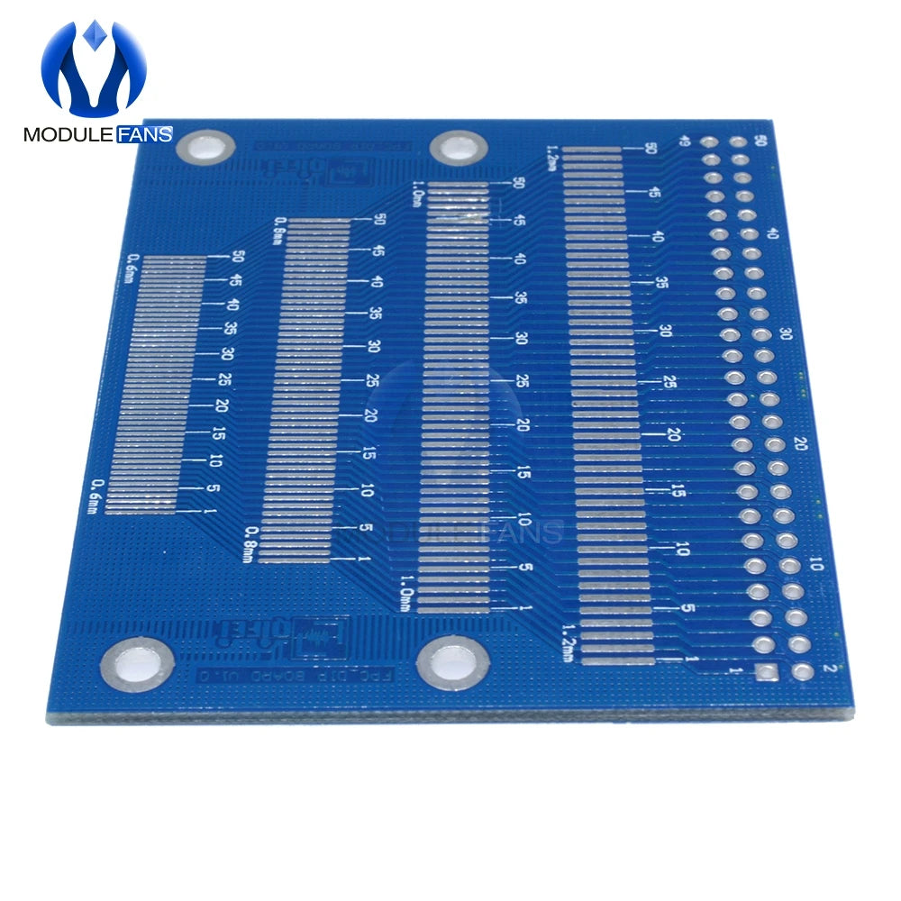 0.5mm To 1.2mm Pin Pitch Adapter PCB FPC Board 2.0-3.5 inch TFT LCD SMD To DIP H