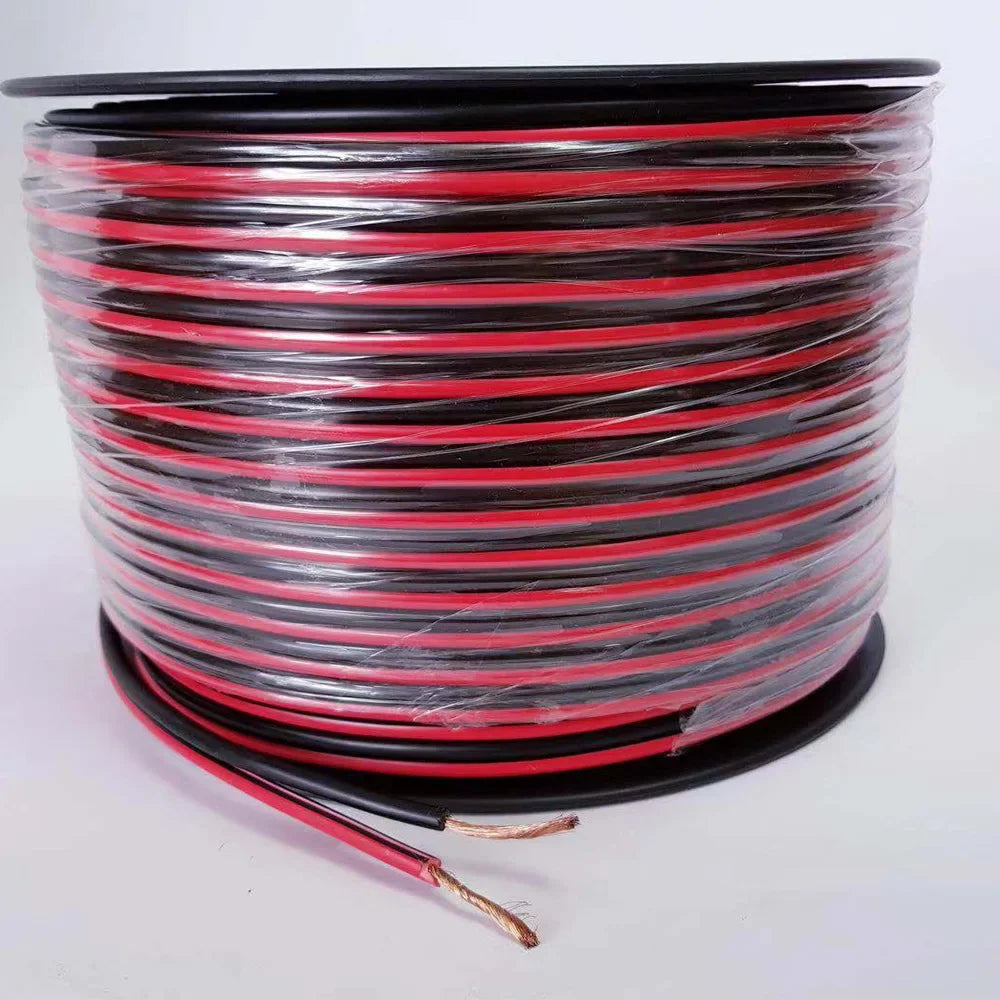 DC Electric Wire 5m/10m 2 Pin Single Strip Extension Cable 24AWG Antiflaming Cord Connector For Low Power LED Small Sppliance 3C