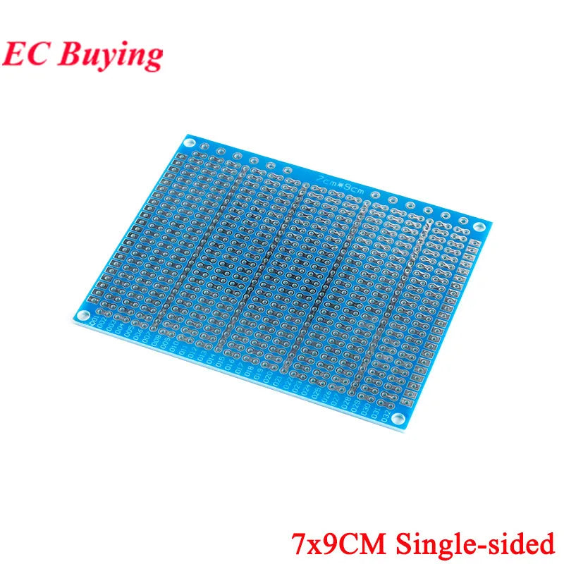 7x11cm 9x11CM Single Side SMD Universal PCB Circuit Board Transfer Adapter For IC Resistor Capacitor Diode/Triode/Transistor