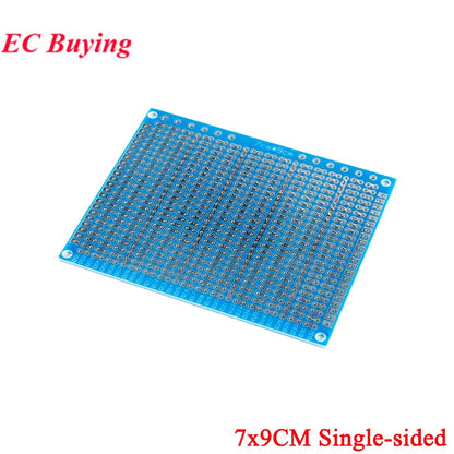 7x11cm 9x11CM Single Side SMD Universal PCB Circuit Board Transfer Adapter For IC Resistor Capacitor Diode/Triode/Transistor