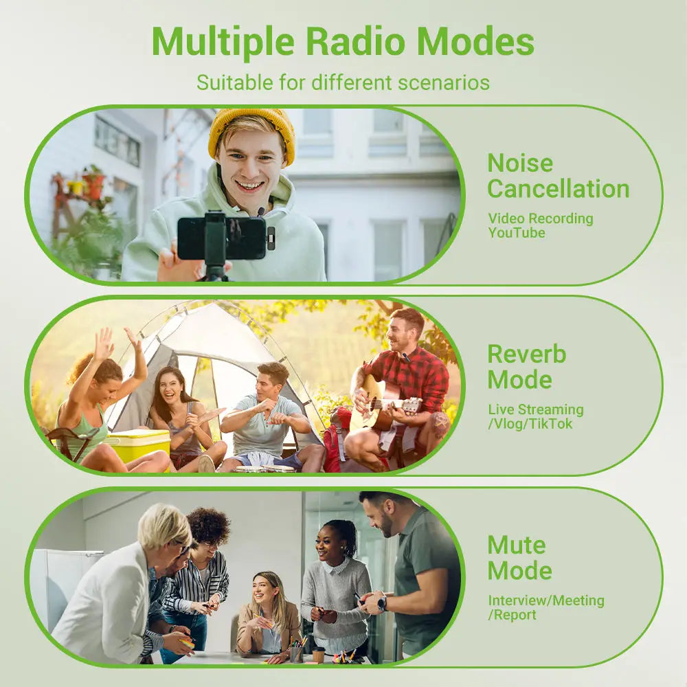 Lavalier Microphone Audio Video Recording Mini Replaceable Windproof Fleece Microphone for vlog YouTube Shooting Wireless Mic