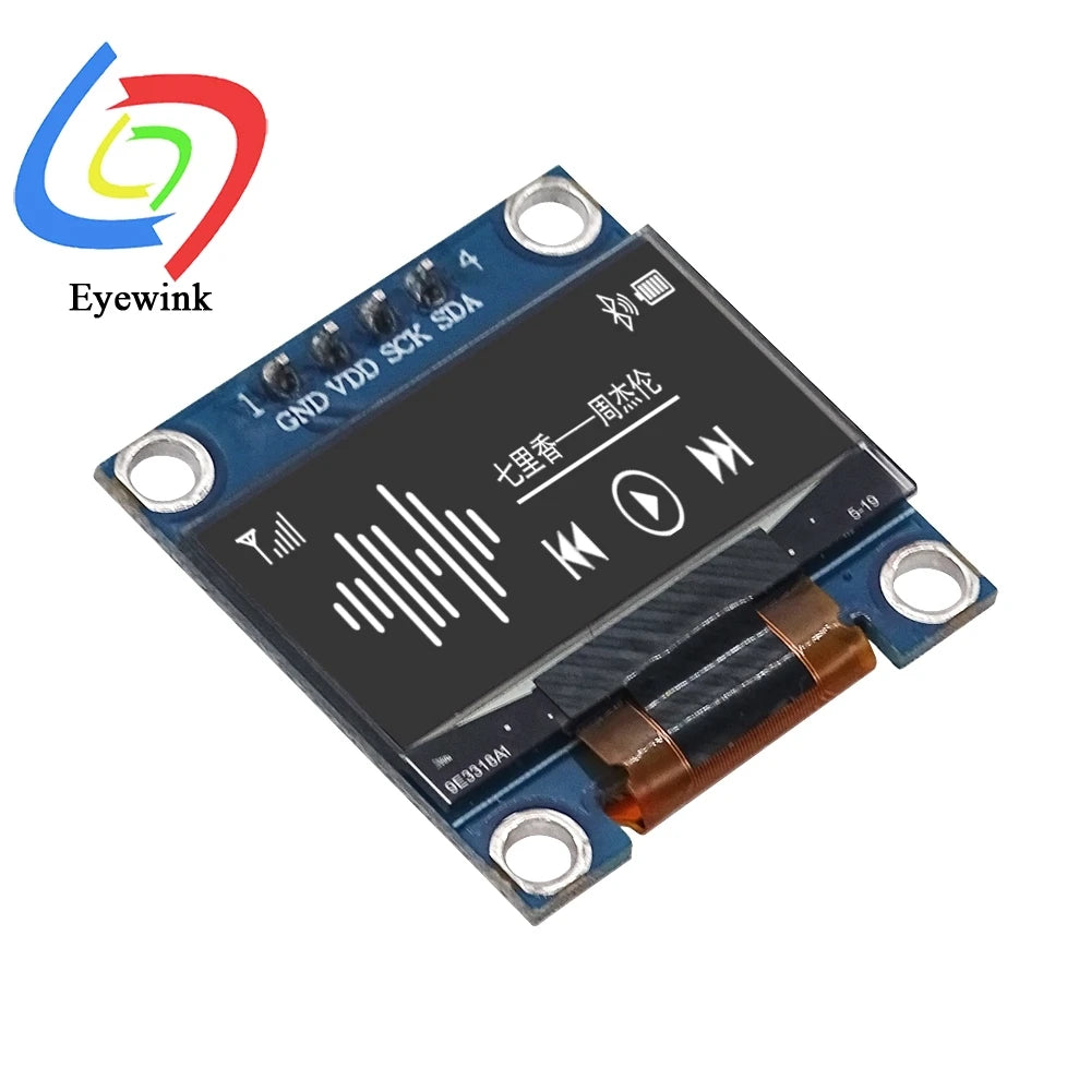 0.96 Inch OLED Display Screen SSD1315 SSD1306 I2C IIC SPI Serial 128X64 LCD 4 Pin For Arduino