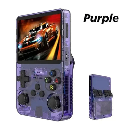 Retro Handheld R36S Video Game Console Linux System 3.5 Inch IPS Screen  Portable Pocket Video Player 64GB 128GB