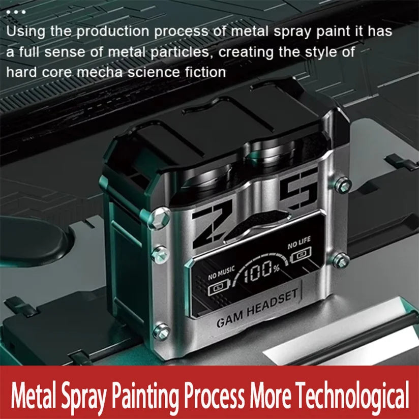 M25 Wireless Noise Reduction HQ High Quality TWS Earphone M25 In-ear Type-C LED Display Recharge Earphone Headphone