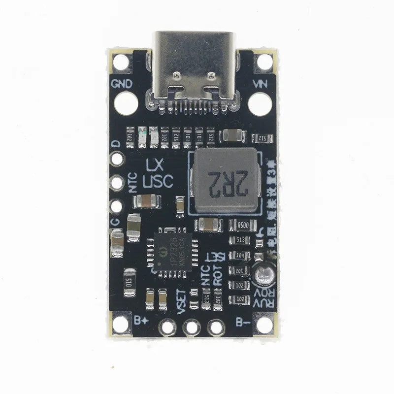 USB 2S 3S BMS 15W 8.4V 12.6V 1.5A Lithium Battery Charging Boost Module With Balanced Support Fast Charge With Indicator Type-C