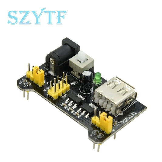 3.3V 5V MB102 Breadboard Power Module+MB-102 830 Points Solderless Prototype Bread Board Kit +65 Flexible Jumper Wires