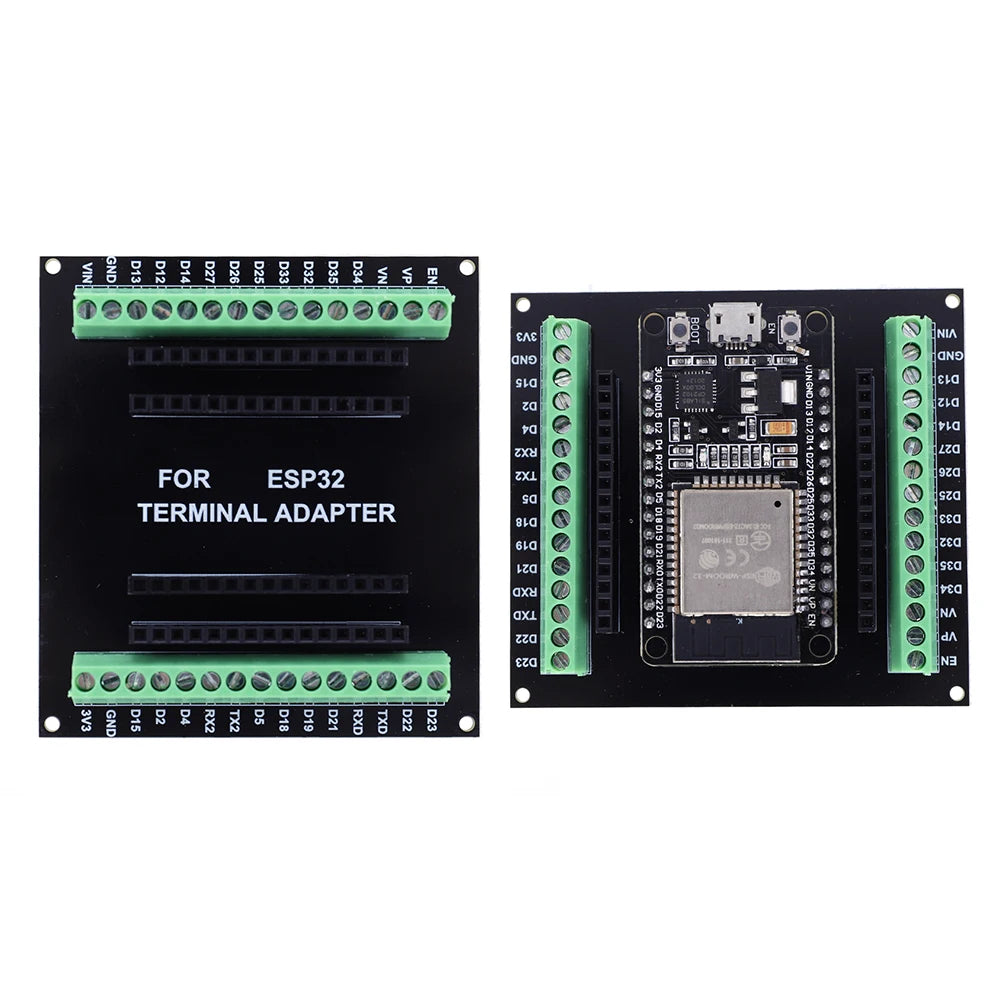 ESP32 Expansion Board Compatible with ESP32 WiFi+Bluetooth Dual Core ESP32-DevKitC-32 ESP--32 Development Board 30Pin 38Pin