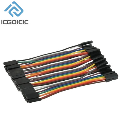 120PCS Dupont Line 10CM 20CM 30CM 40Pin Male to Male + Male to Female Female to Female Jumper Wire Dupont Cable for DIY KIT