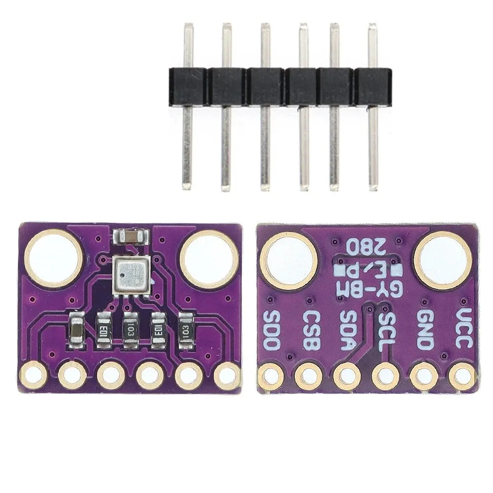 3in1 BME280 3.3V 5V Digital Barometric Pressure Altitude Sensor I2C/SPI High Precision And Humidity Temperature Module