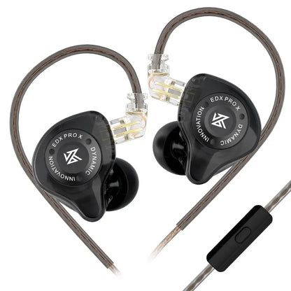 New QKZ 15D Dynamic Surround Sound Bass Earphones Earbud 3.5MM AUX In-Ear Monitor Headphones HIFI Noise Cancelling Sport Headset