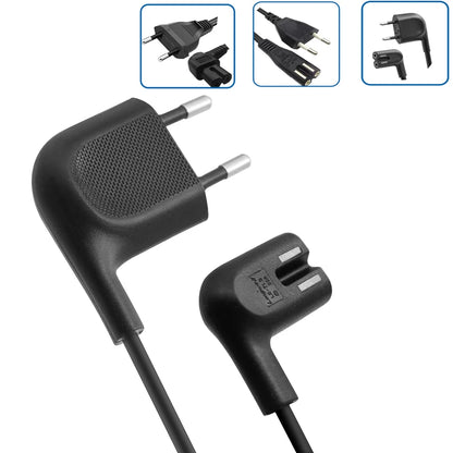 EU Power Cord Euro European EU AC Power Cable TV Power Led for Samsung TV Hisense TV PS5 PS4 Xbox Power Cord replacement