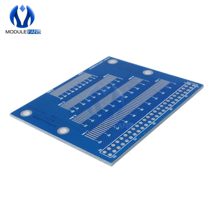 0.5mm To 1.2mm Pin Pitch Adapter PCB FPC Board 2.0-3.5 inch TFT LCD SMD To DIP H