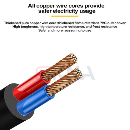 5.5* 2.1mm 1 to 2/3/4/5/6/8 Way DC Power Splitter Cable 5V 12V Power Adapter Connector Cord For LED Strip Lights CCTV Camera