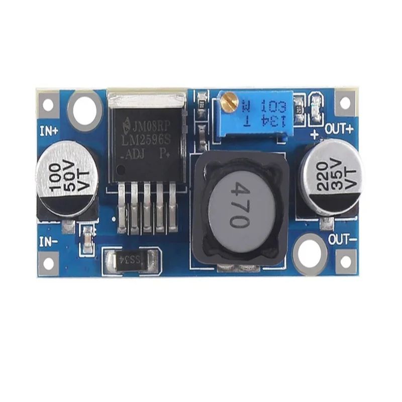 5/10PCS LM2596 DC-DC Buck Converter Voltage Regulator 3.2V-46V to 1.25V-35V Buck Converter Power Supply Step Down Module
