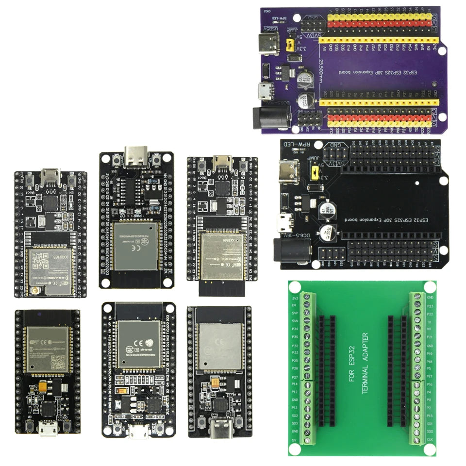 ESP32 Development Board WiFi+Bluetooth Ultra-Low Power Consumption Dual Core ESP-32 ESP-32S ESP 32 Similar ESP8266