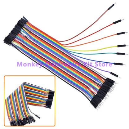 40PIN 30CM 20CM 10CM Dupont Line Male to Male Female to Male Female to Female Jumper Dupont Wire Cable for Arduino DIY KIT