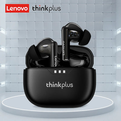 100% Original Lenovo Headphones Wireless Bluetooth 5.2 Earbuds HiFi Stereo Noise Reduction Headphones Touch Control 250mAH New