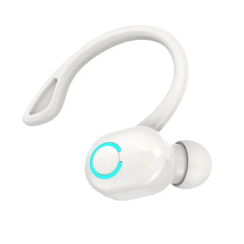 Bluetooth 5.2 Business Wireless Headphone Ear-Hook Mini HIFI Bass Noise Cancelling Earphone With Mic Earbuds Sport Game Headset