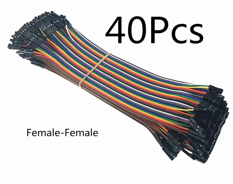 Dupont Line 10CM 20CM 30CM 40Pin Male to Male + Male to Female and Female to Female Jumper Wire Dupont Cable for Arduino DIY KIT