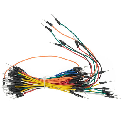 MB-102 MB102 Breadboard 400 830 Point 65 Jumper Wires Solderless PCB Bread Board Test Develop DIY for Arduino Power Module