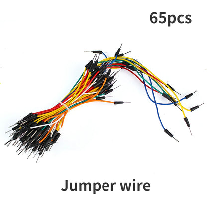 MB-102 Breadboard 400 830 Points Solderless PCB Bread Board Jumper Wire Cable Prototype Board DIY for Arduino Kit