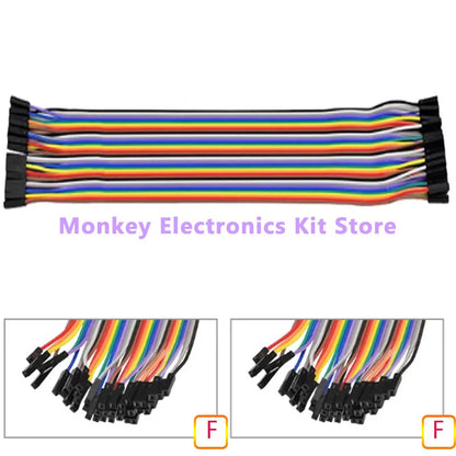 40PIN 30CM 20CM 10CM Dupont Line Male to Male Female to Male Female to Female Jumper Dupont Wire Cable for Arduino DIY KIT