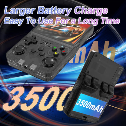 Retro Handheld R36S Video Game Console Linux System 3.5 Inch IPS Screen  Portable Pocket Video Player 64GB 128GB