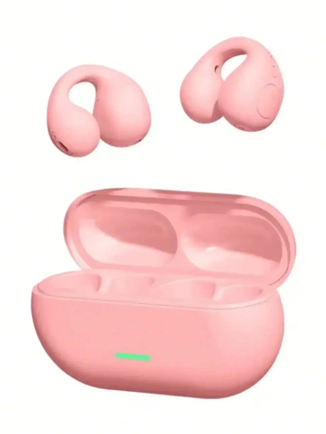 T75 Fone Bluetooth Headset 5.3 Wireless Air Conduction Headphones Clip Ear Music Noise Canceling HD Call Sports Gaming Earphone