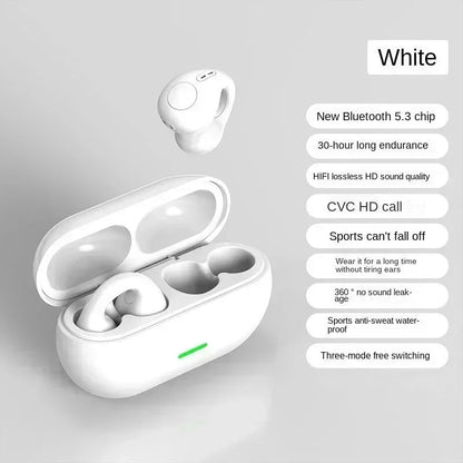 New Original T75 Bone Conduction Wireless Bluetooth 5.3 Headphones Sports Earphones HiFi Sound Quality Waterproof TWS Headset