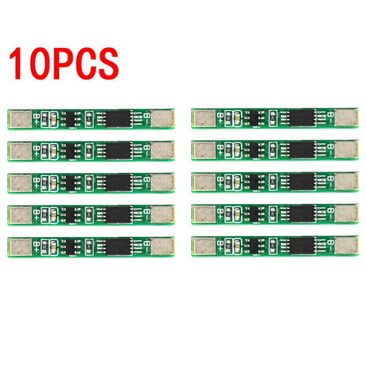 10PCS 1S 3.7V 3A li-ion BMS PCM battery protection board pcm for 18650 lithium ion li battery