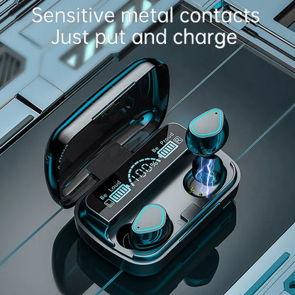 Bluetooth Wireless Headphones TWS Auriculares With Microphone Fone De Ouvido In Ear Headset Gamer Earphones Power Bank Handfre