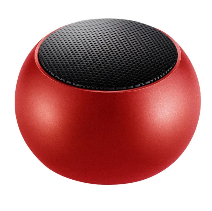 Wireless Bluetooth Speaker Portable Small Steel Gun Metal Heavy Stereo Surround Subwoofer Outdoor Mini Bluetooth Small Speaker