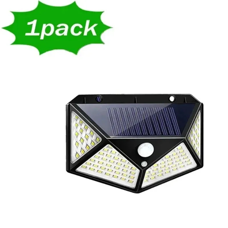 Multifunctional Solar Lamp Outdoor Garden Decoration Solar LED Light Waterproof Sunlight Powered Spotlight with Motion Sensor