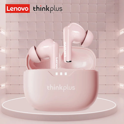 100% Original Lenovo Headphones Wireless Bluetooth 5.2 Earbuds HiFi Stereo Noise Reduction Headphones Touch Control 250mAH New